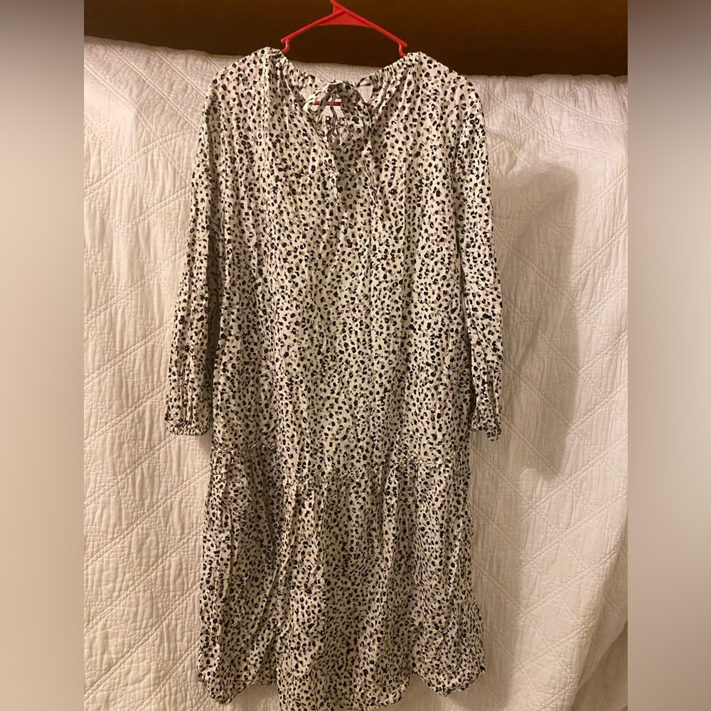 Leopard print dress - 1X
